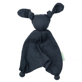 Hoppa Floppy muslin navy blue