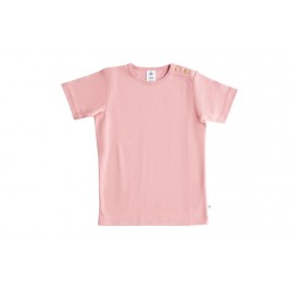 Leela Cotton Kurzarmshirt altrosa