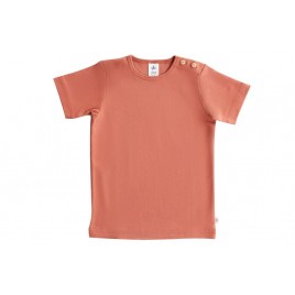 Leela Cotton Kurzarmshirt Tabasco