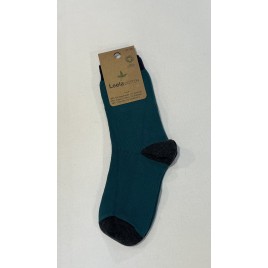 Leela Cotton Sokken petrol-anthrazit-schwarz