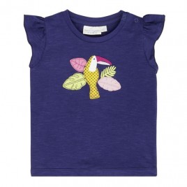 Sense Organics Nana Butterfly Shirt Navy- Bird