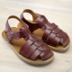 Pololo Sandale Ibiza Vegan rot