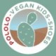 Pololo Sandale Ibiza Vegan rot