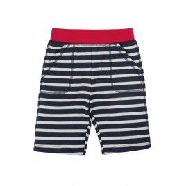 Frugi Favourite Shorts Indigo Stripe