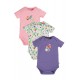 Frugi Super Special 3 Pack Body Soft Whtie Hedgerow/Pink