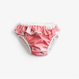 Imse Vimse Swim Diaper Pink whale frill