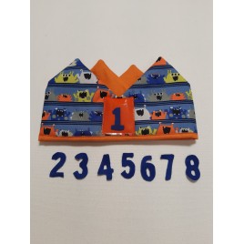 't Collectief Kroon monsters blauw