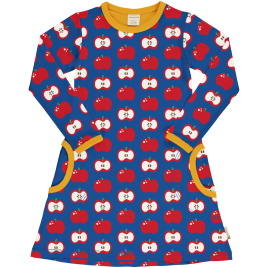 Maxomorra Dress Farm Apple