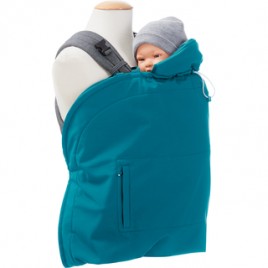 Mamalila Babywearing Cover Softshell- vario Teal