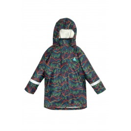 Frugi Rainy Days Coat Rainbow Ramble