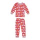 Sense Organics Long John Retro Pyjama AOP Horses and Clouds