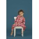 Sense Organics Long John Retro Pyjama AOP Horses and Clouds