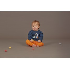 Sense Organics Etu Baby Sweater Navy Duck