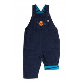 Frugi Play Days Dungarees Indigo-Planet