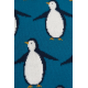 Frugi Jolly Knitted Jumper Deep Sea/Penguins