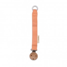 Filibabba Pacifier Holder with velcro closure Sandy