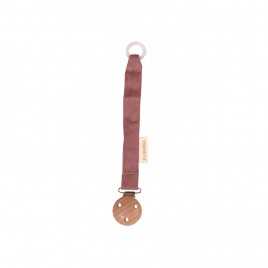 Filibabba Pacifier Holder dusty rose