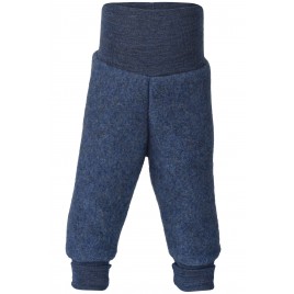 Engel Baby-pants long blue melange