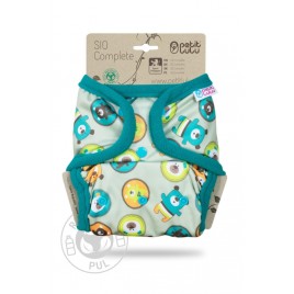 Petit Lulu One Size Cover (Snaps) Flying Bears