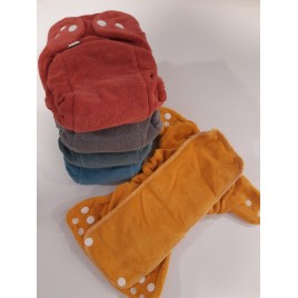 Popolini MiniSnap Soft Color set/5 multicolour nieuw