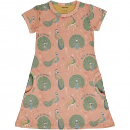 Meyadey Dress SS Peafowl Parade