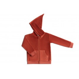 Leela Cotton Nickykapuzenjacke tabasco