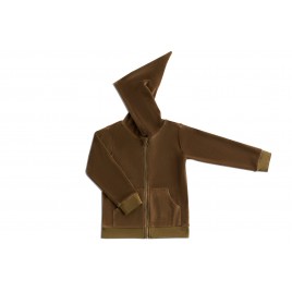 Leela Cotton Nickykapuzenjacke oliv