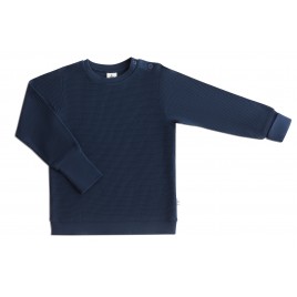 Leela Cotton Waffel Sweatshirt indigo