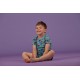 Sense Organics Kafka Retro Short Pyjama Chameleon Azure Blue