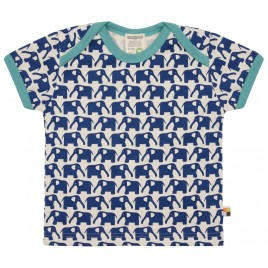Loud and Proud T-shirt olifant  km ultra marine
