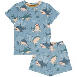 Meyadey Pyjama Set SS Shark Remark