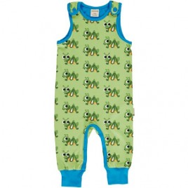 Maxomorra Playsuit Short Picknick Grasshopper