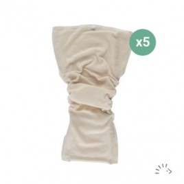 Popolini Kombolone insert terry soft écru