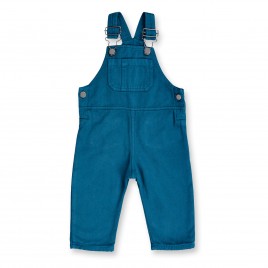 Sense Organics JANIS Baby Dungarees lined Dark Teal