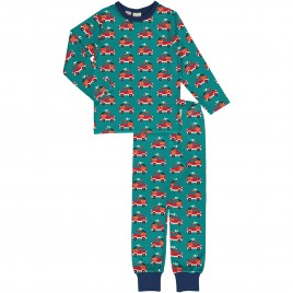 Maxomorra Pyjamset LS Fire Truck