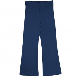 Maxomorra Leggins Flared Sweat Solid Navy