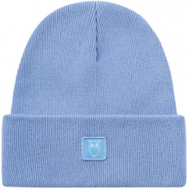 Knowledge Kids Wool beanie dusty blue melange