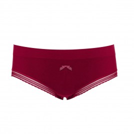 CacheCoeur Milk Slip Taille Basse bordeaux